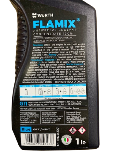 Antigelo BLu Wurth Flamix G11 - 1892342001