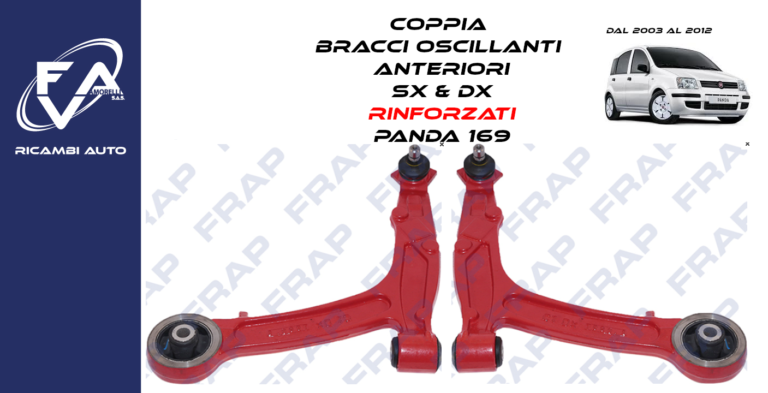 Bracci Rinforzati Anteriori sx e dx 2644FR 2643FR Frap Panda 169