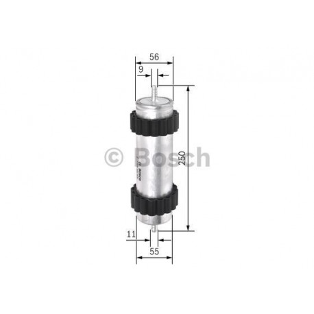 F026402808 Bosch Filtro Carburante N2808 Dimensioni