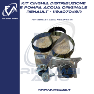 KIT DISTRIBUZIONE-ORIGINALE-Renault-Dacia-Nissan-1.5-DCi