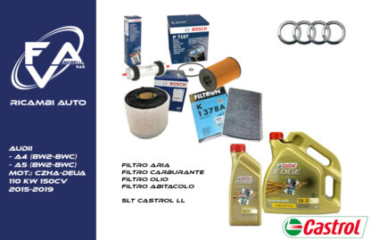 Kit Tagliando, Filtri e olio per Audi A4 B9