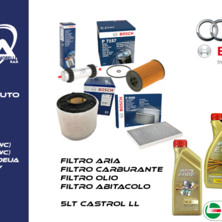 Kit Tagliando, Filtri Bosch e olio per Audi A4 B9 - FAV