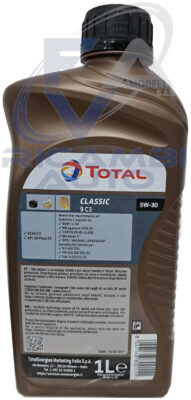 219002 5W30 Olio Motore TOTAL CLASSIC 9 C3 1Lt