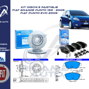 Kit Freni Ant. Fiat Punto 199 MJet T-jet