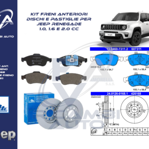 Kit freni anteriori Ate JEEP RENEGADE