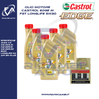 Olio Castrol Edge 5W30M15BF68 5x1L