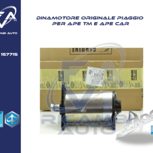 107715 Dinamotore originale Piaggio per ape car