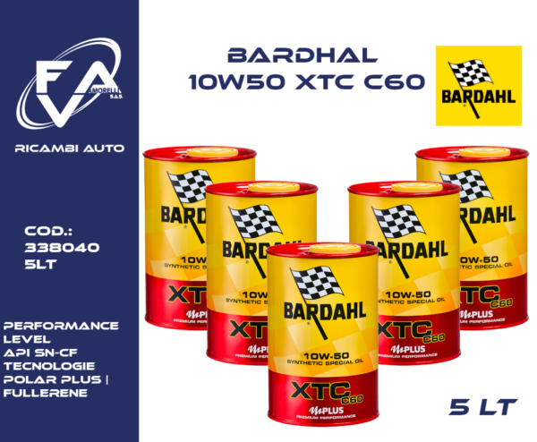 338040 Bardhal XTC C60 10W50 5lt