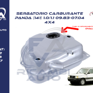 6906-00-2088007K Serbatoio panda141_ 4x4