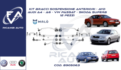 Kit bracci AUDI A4, VW PASSAT 8905063 Malò