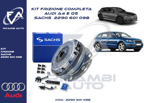 KIT FRIZIONE AUDI A4 Q5 SACHS