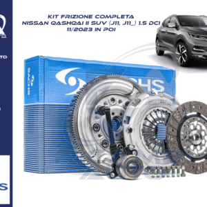 KIT FRIZIONE NISSAN QASHQAI II SUV (11,J11_) 1.5 dCi 2290601143