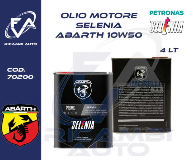 70200 Selenia Abarth 10w50 4lt