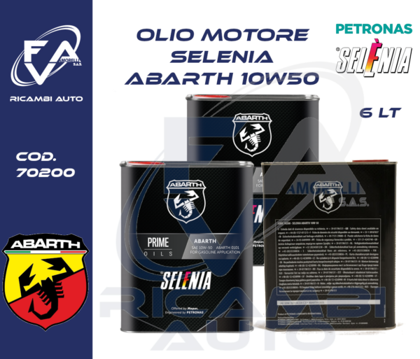 70200 Selenia Abarth 10w50 6lt