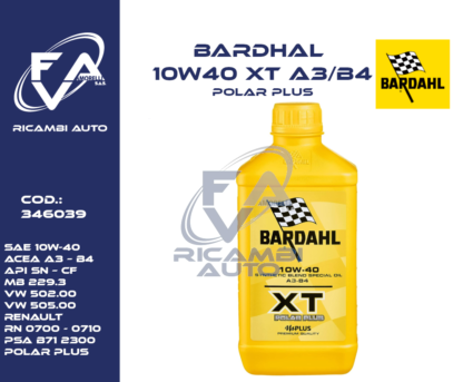 Bardahl XT POLAR PLUS 10W40 A3-B4 - 346039