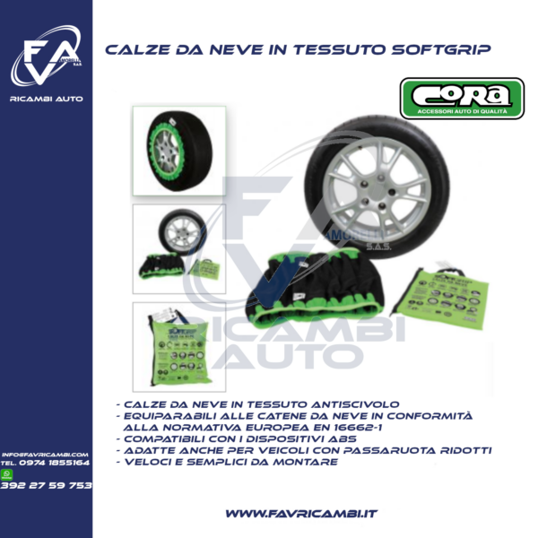 Calze da neve SoftGrip - CoRa