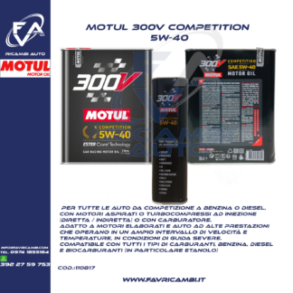 MOTUL 300V COMPETITION 5W-40 110817