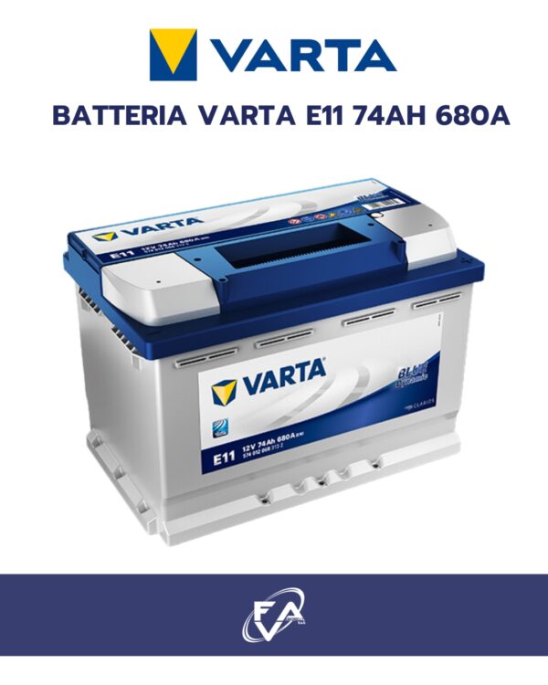 BATTERIA VARTA E11 74AH 680A