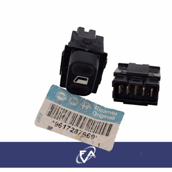 Interruttore alzacristallo Ulysse Scudo, Fiat originale9617287669